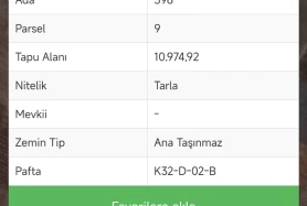 BALCIDA SATILIK TARLA