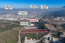 SEDAT KOÇ'TAN MANİSA OSB ARKASINDA SATILIK FIRSAT TARLA 13,516m2